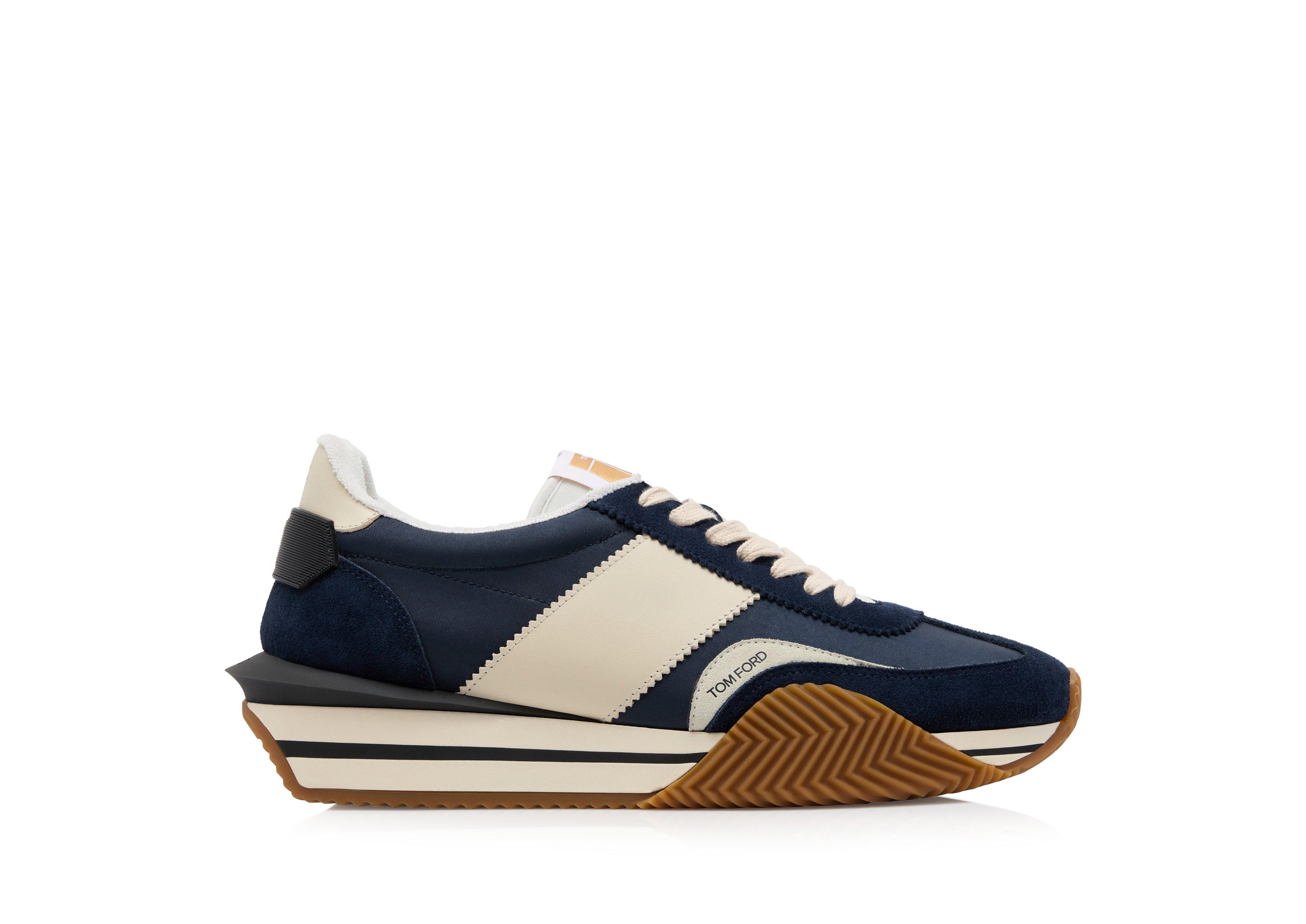 SUEDE TECHNICAL FABRIC JAMES SNEAKER
