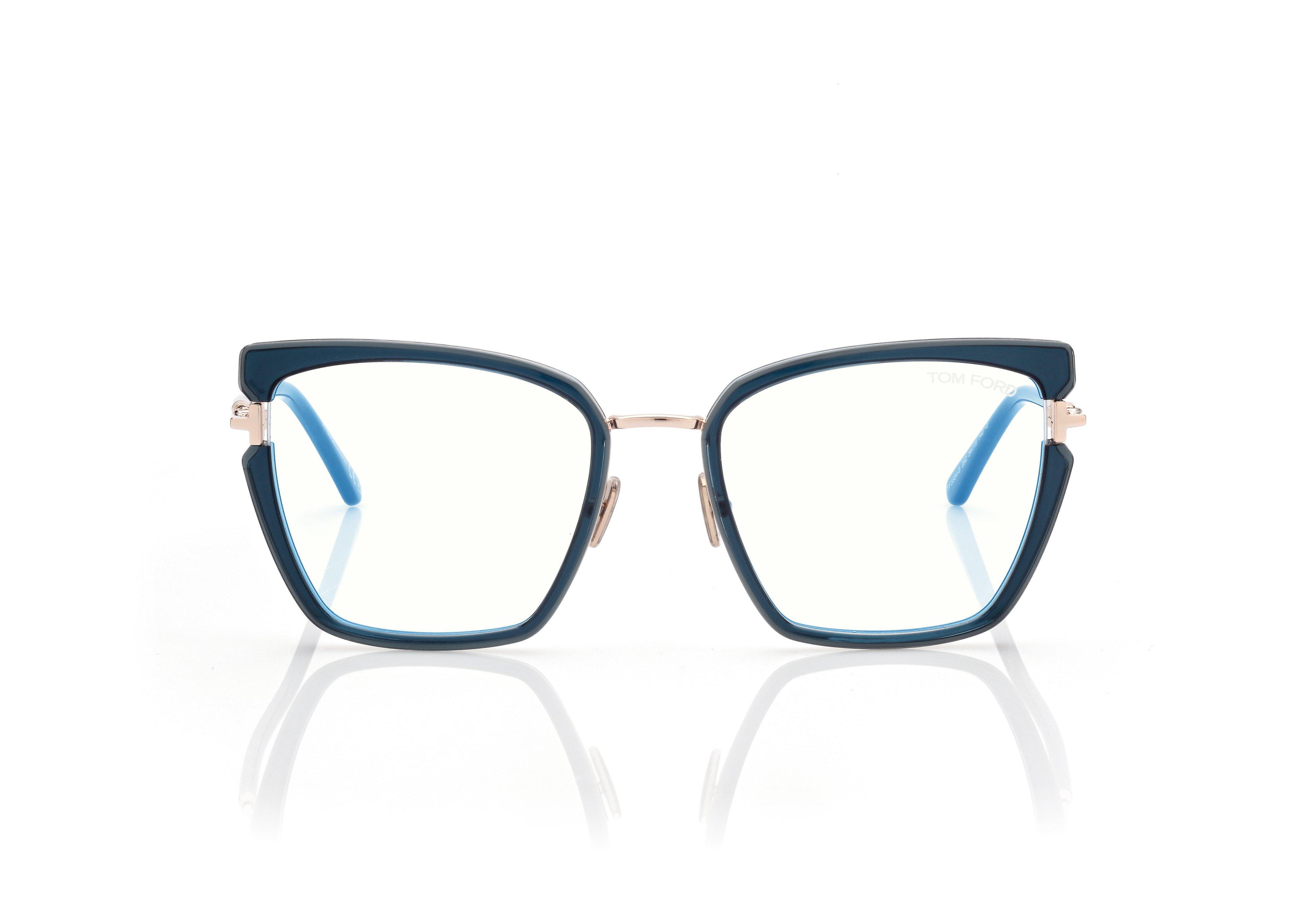 BLUE BLOCK BUTTERFLY OPTICALS