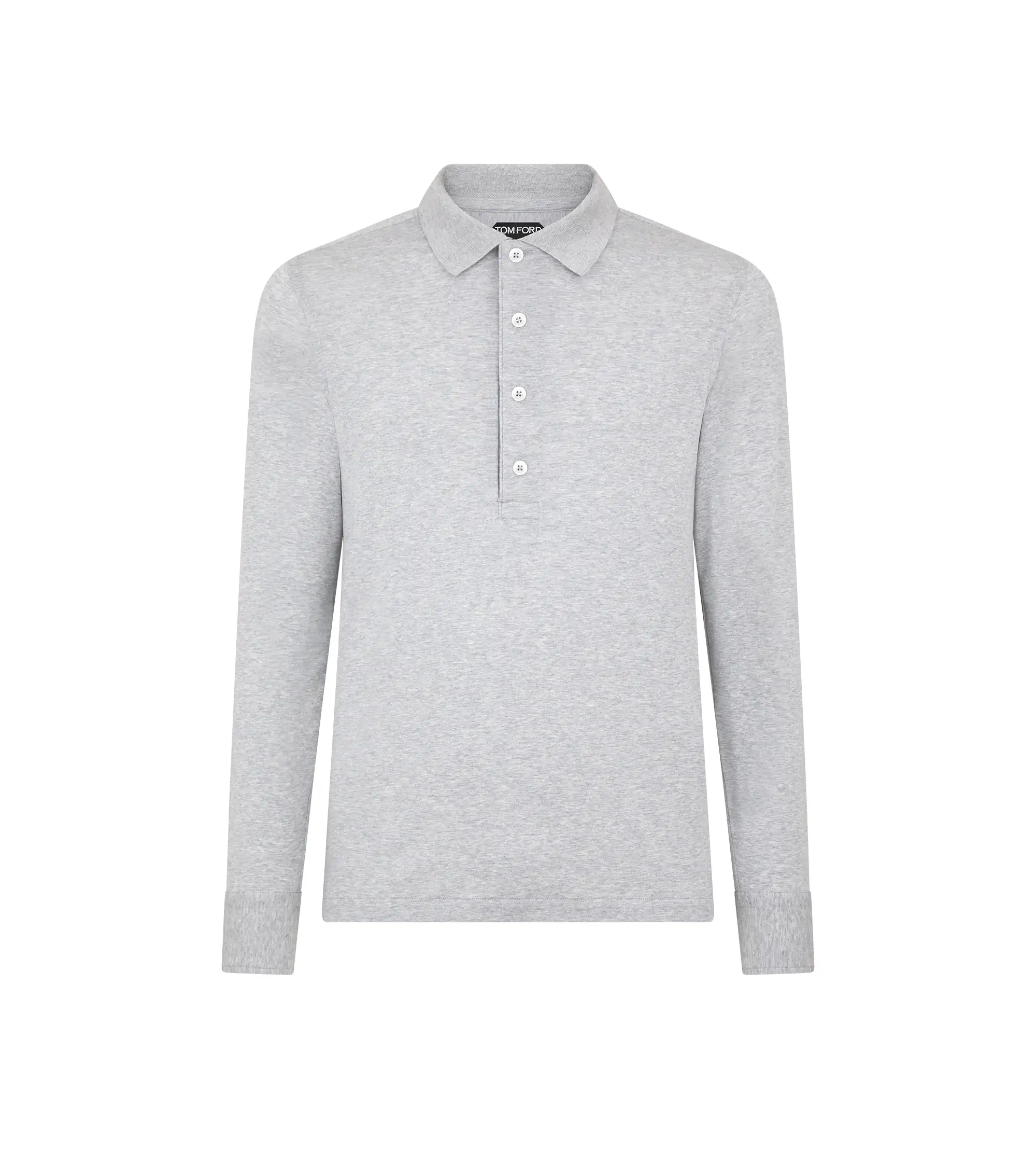 COTTON CASHMERE SILK POLO