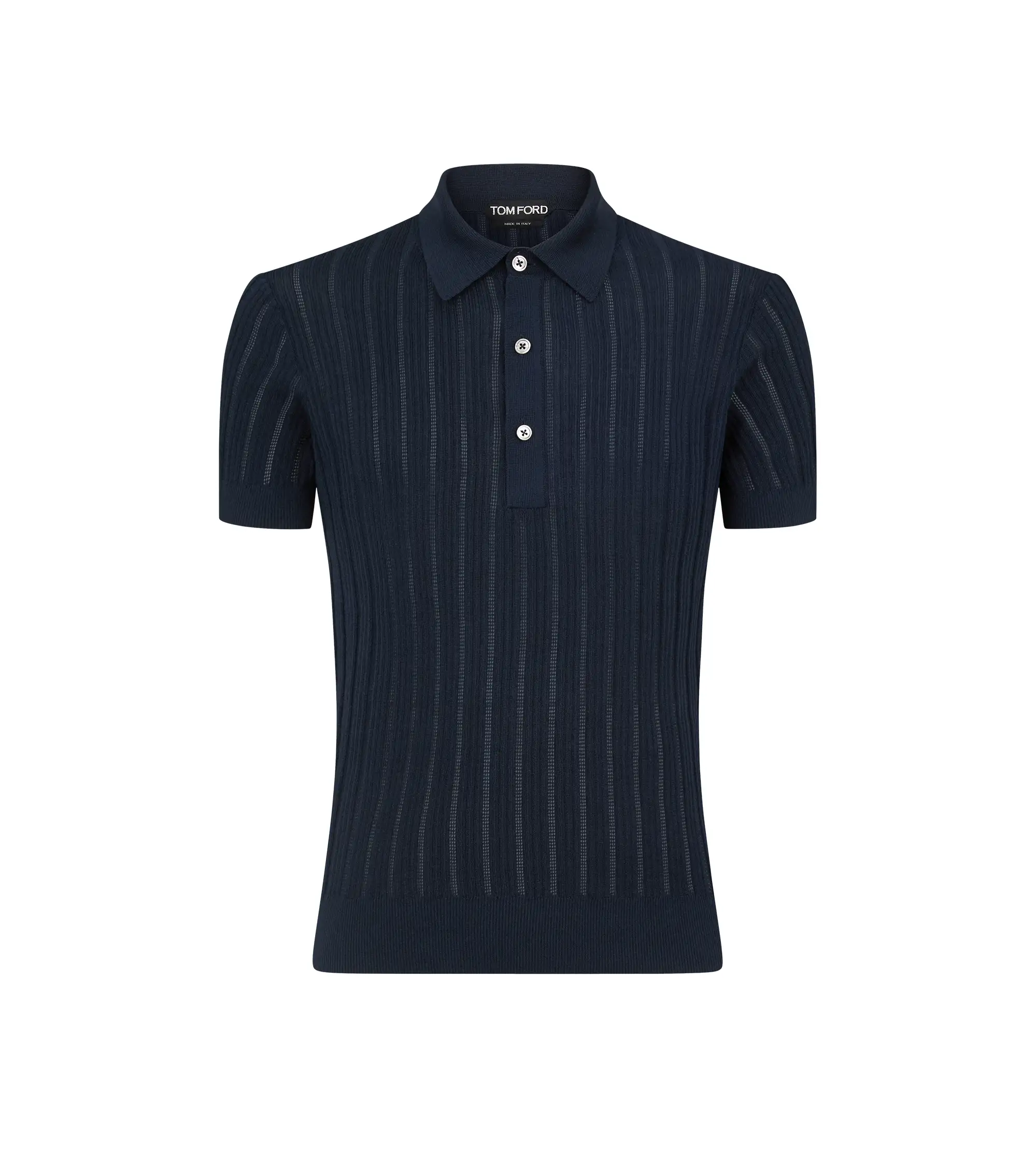 COTTON SILK KNIT POLO