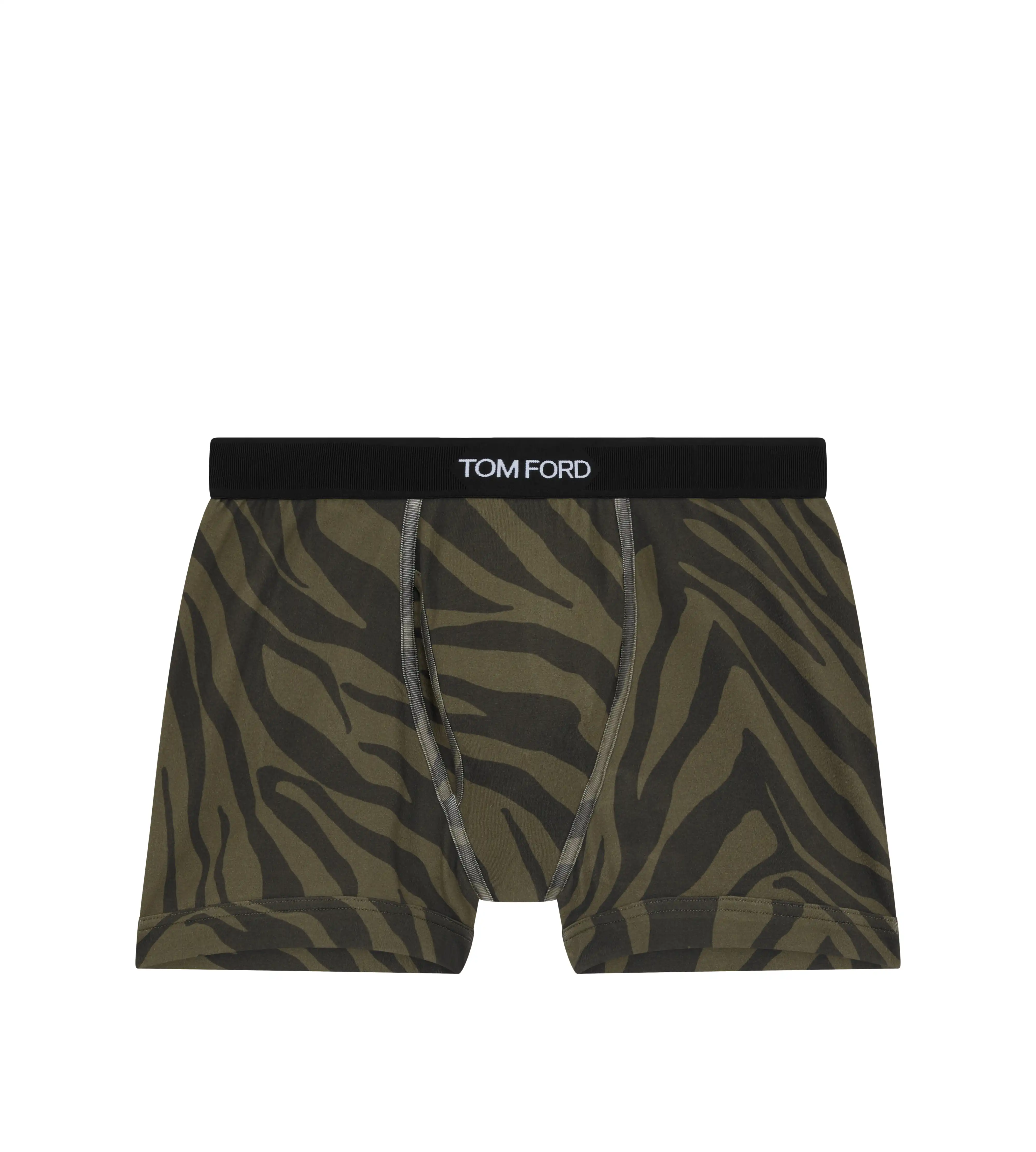 ZEBRA COTTON BOXER BRIEFS
