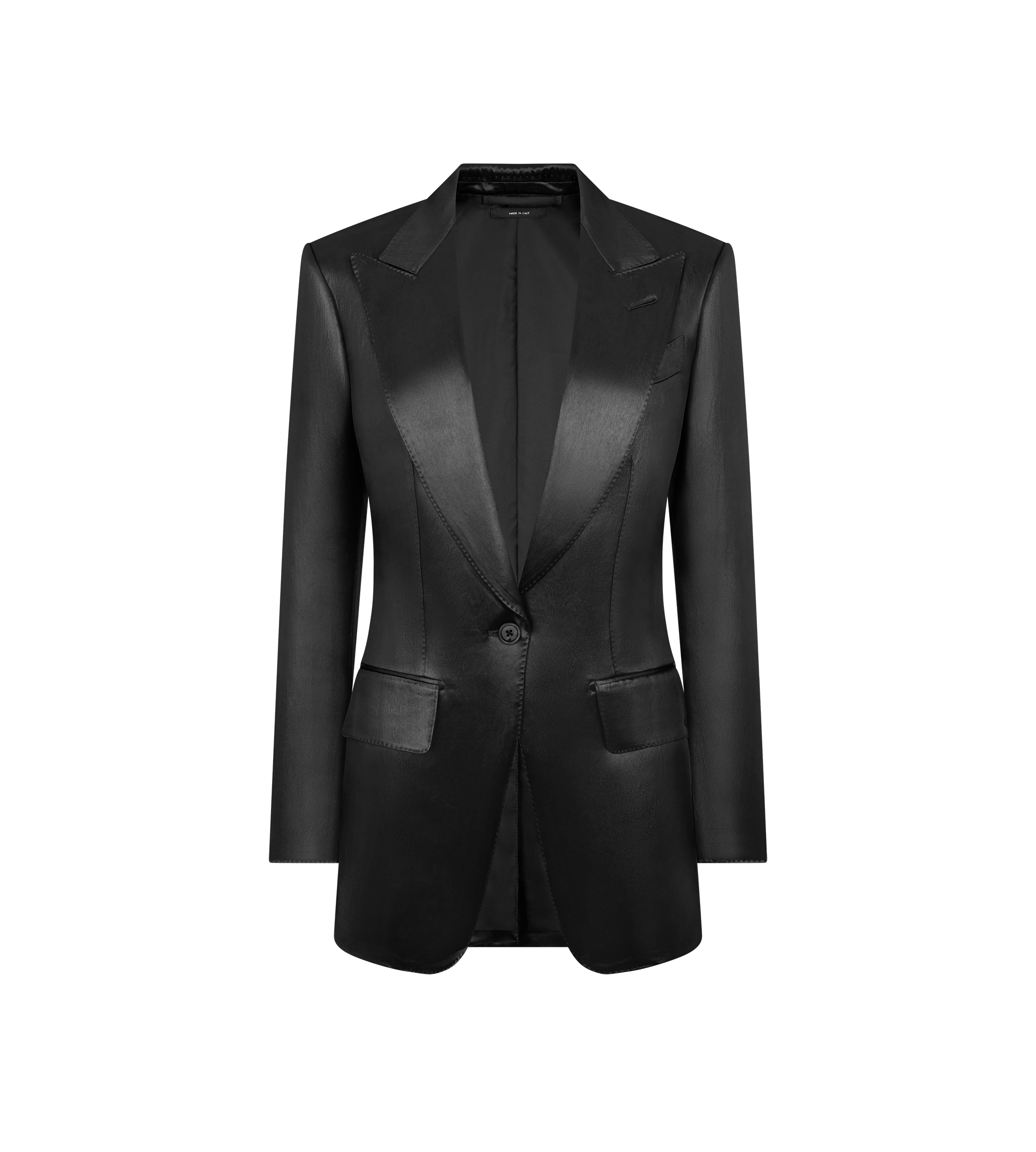 "BIANCA" SINGLE BREASTED PEAK LAPEL JACKET