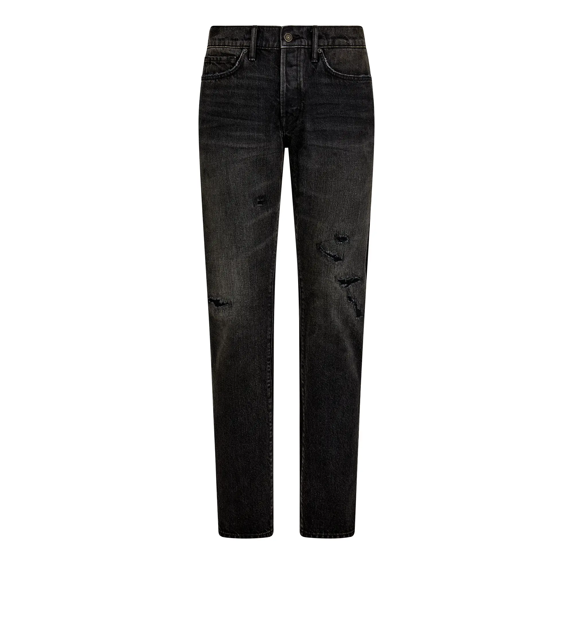 STRETCH DENIM STRAIGHT FIT