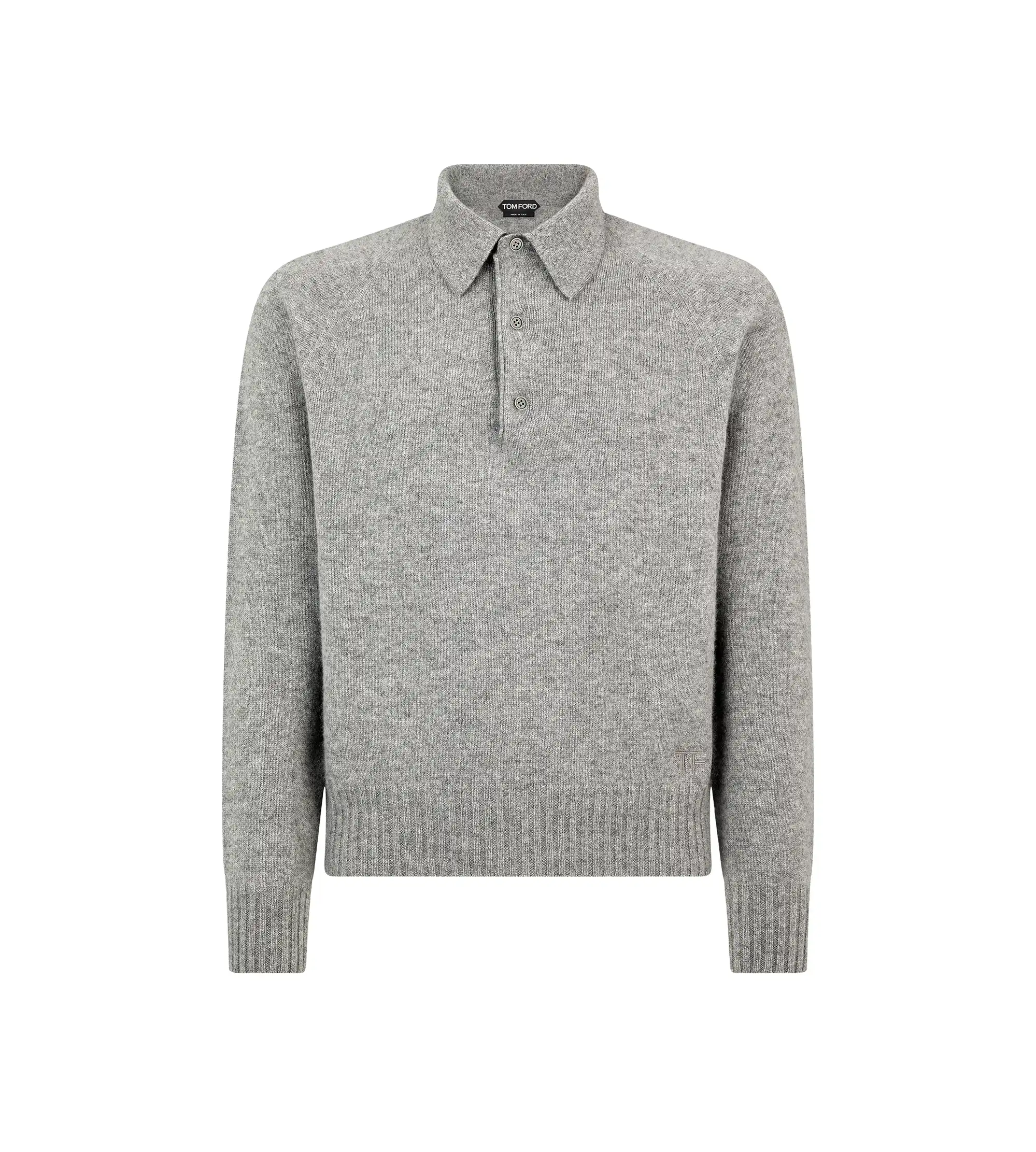 SEAMLESS CASHMERE POLO