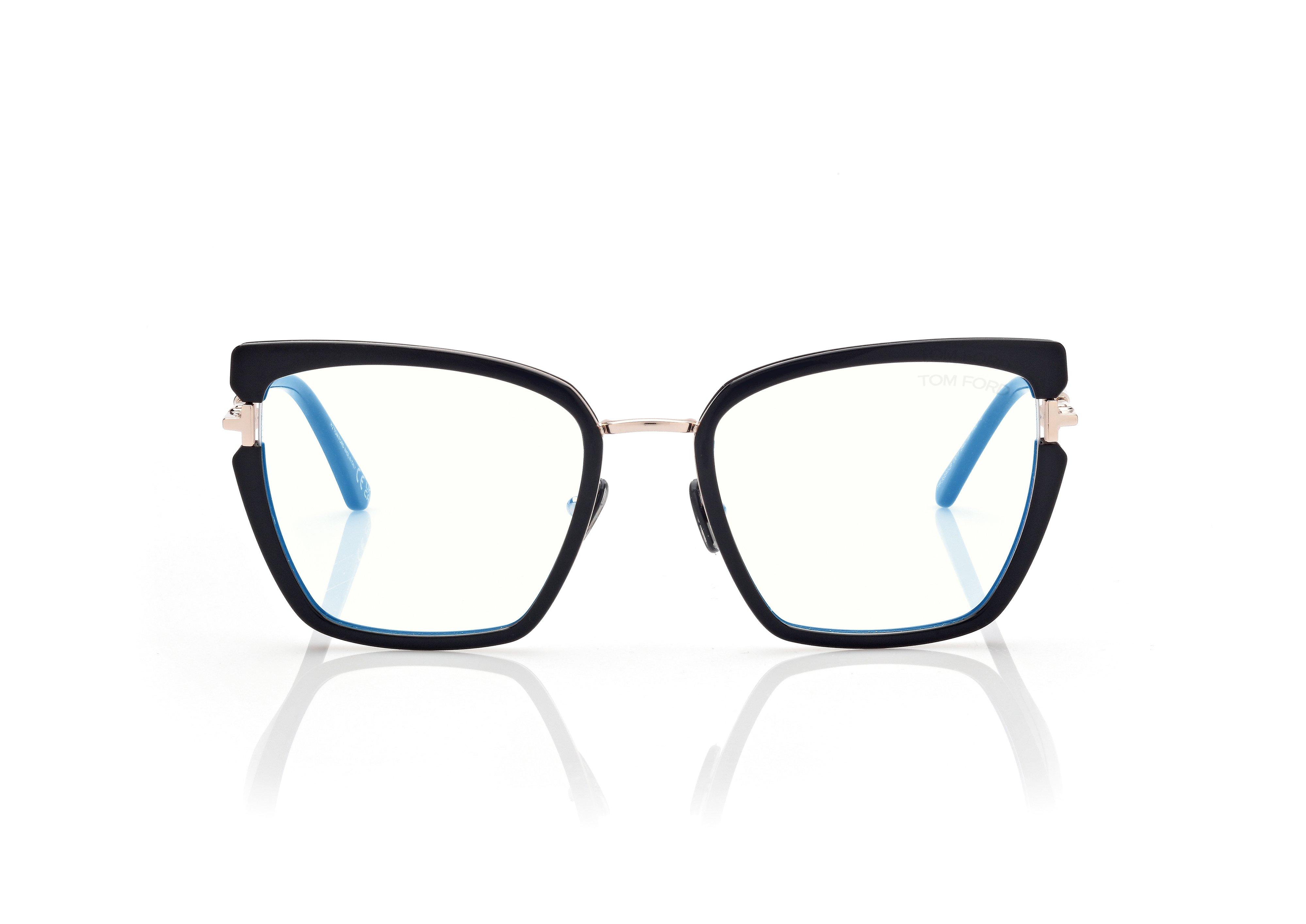 BLUE BLOCK BUTTERFLY OPTICALS