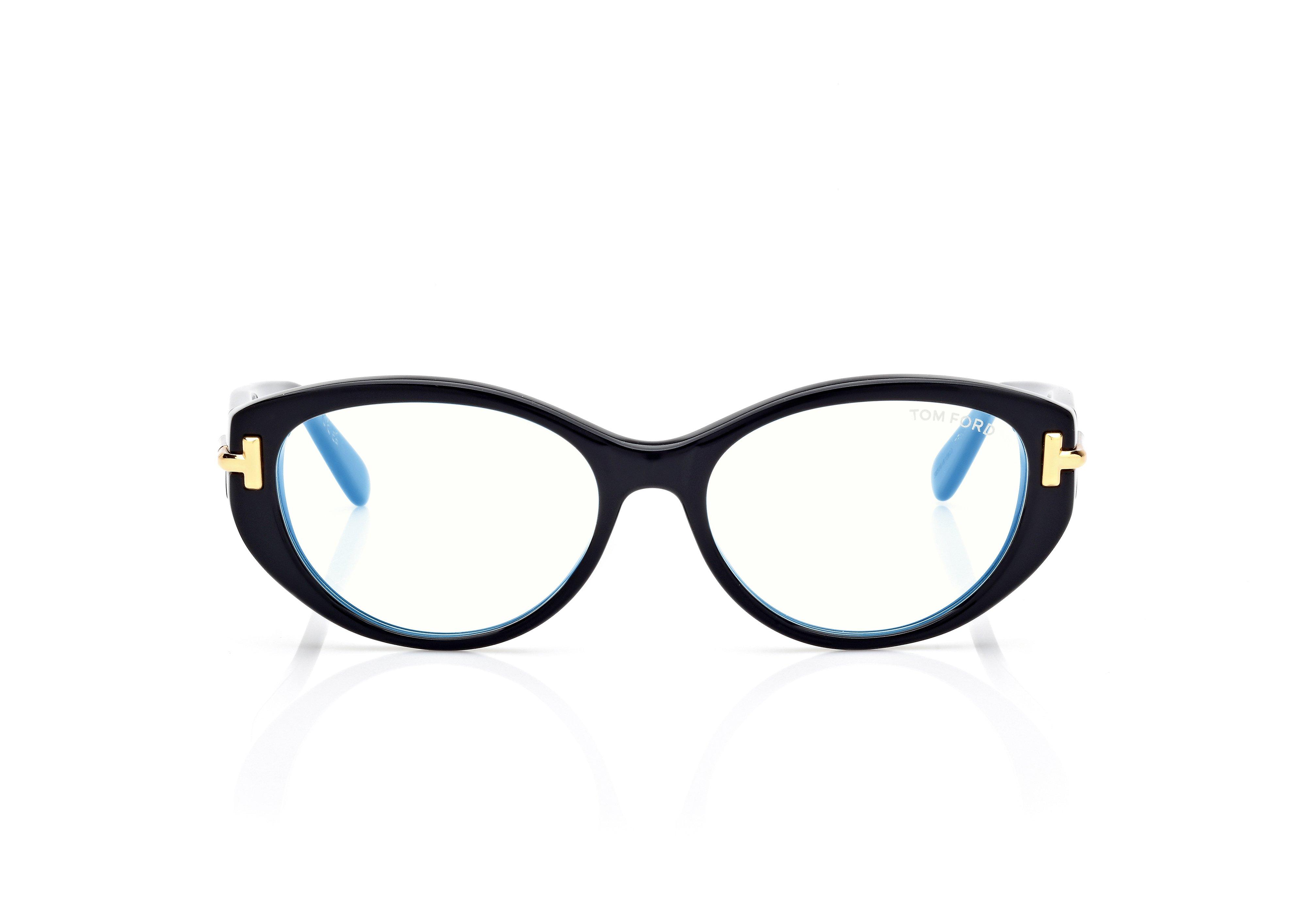 ICON BLUE BLOCK OVAL OPTICALS