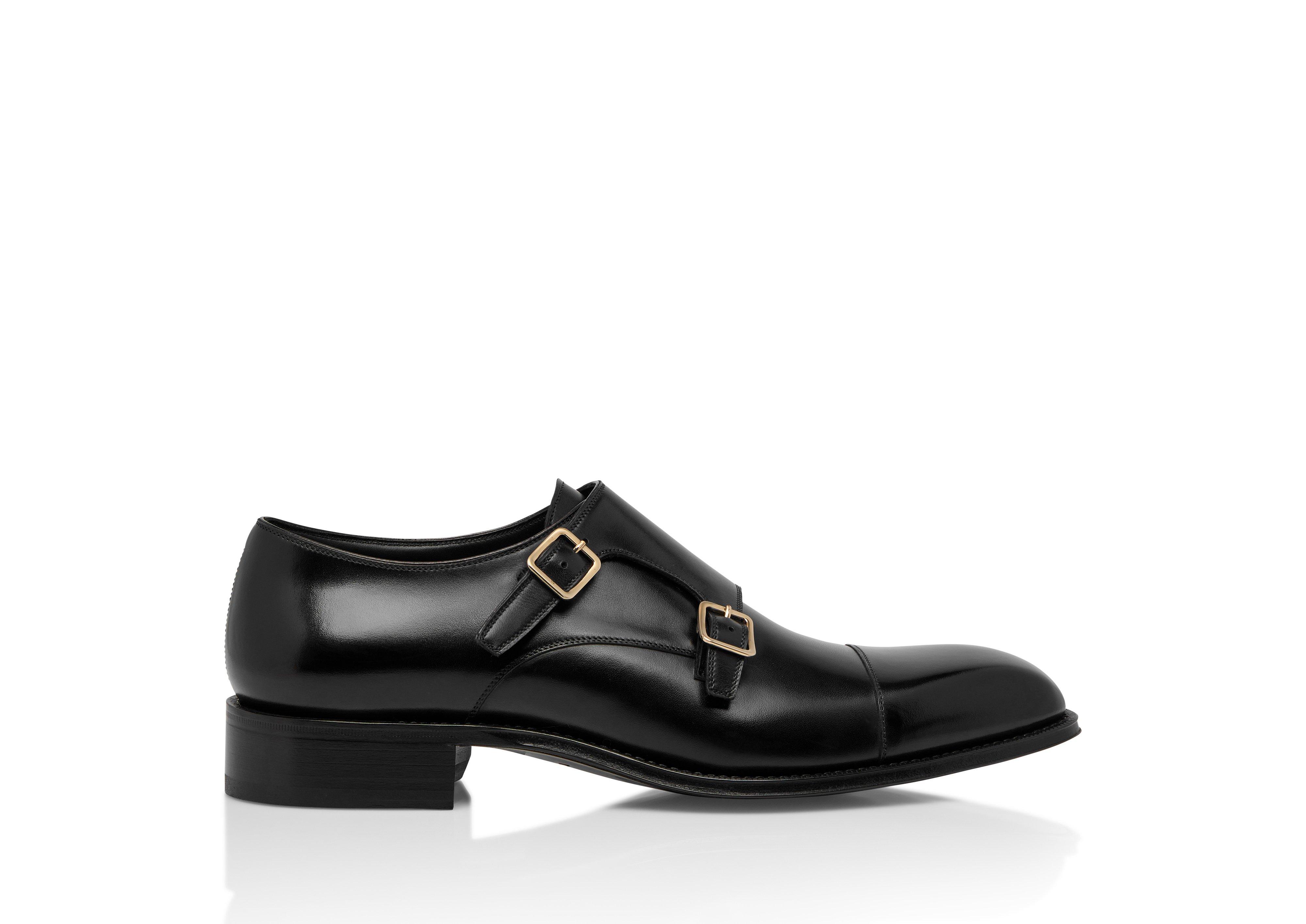 LEATHER CLAYDON MONK STRAP