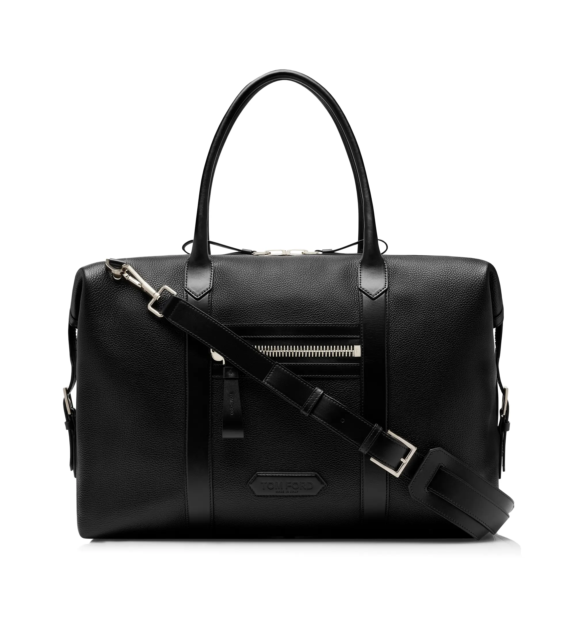 GRAIN LEATHER LEATHER BUCKLEY HOLDALL