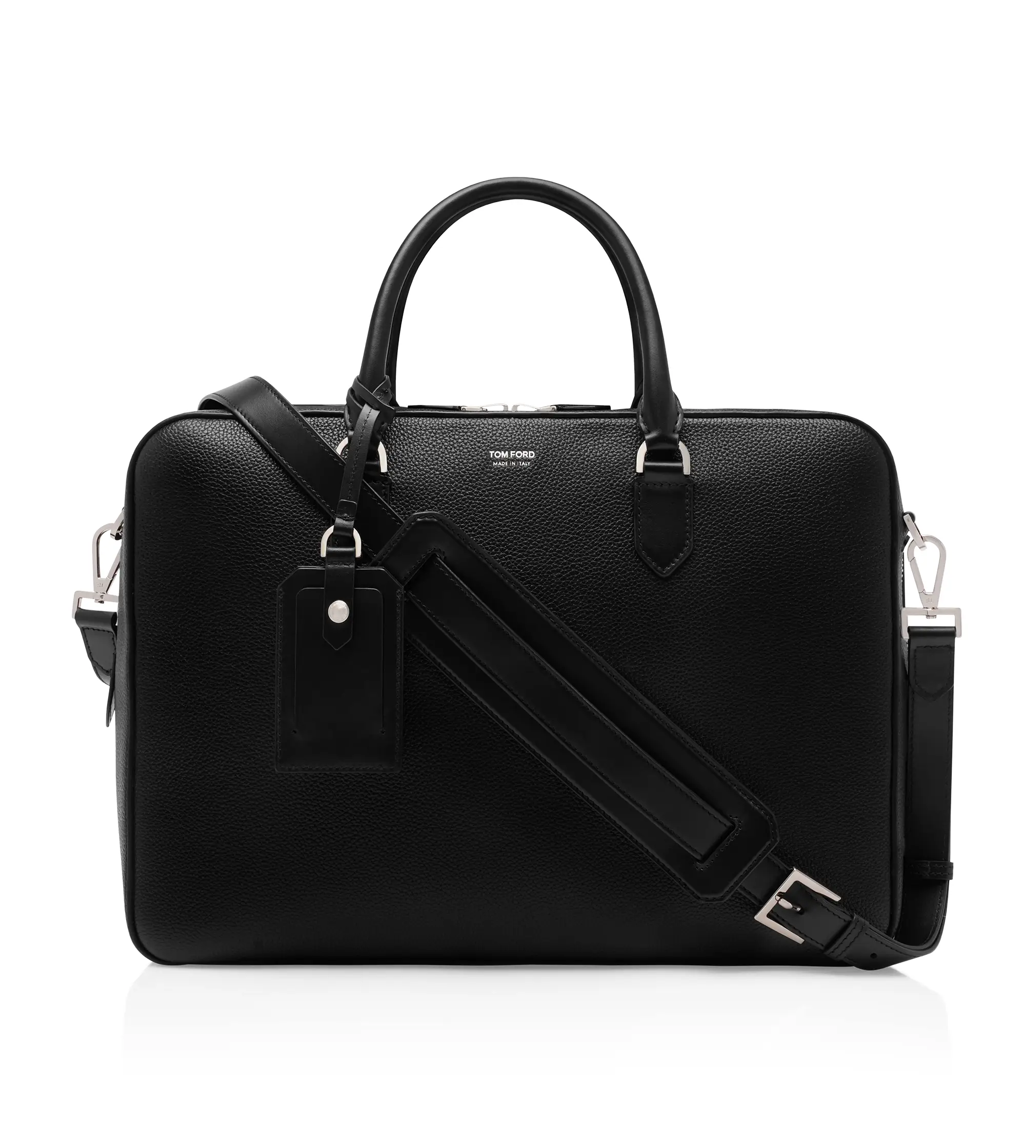 GRAIN LEATHER ELLIOT LARGE BRIEFCASE