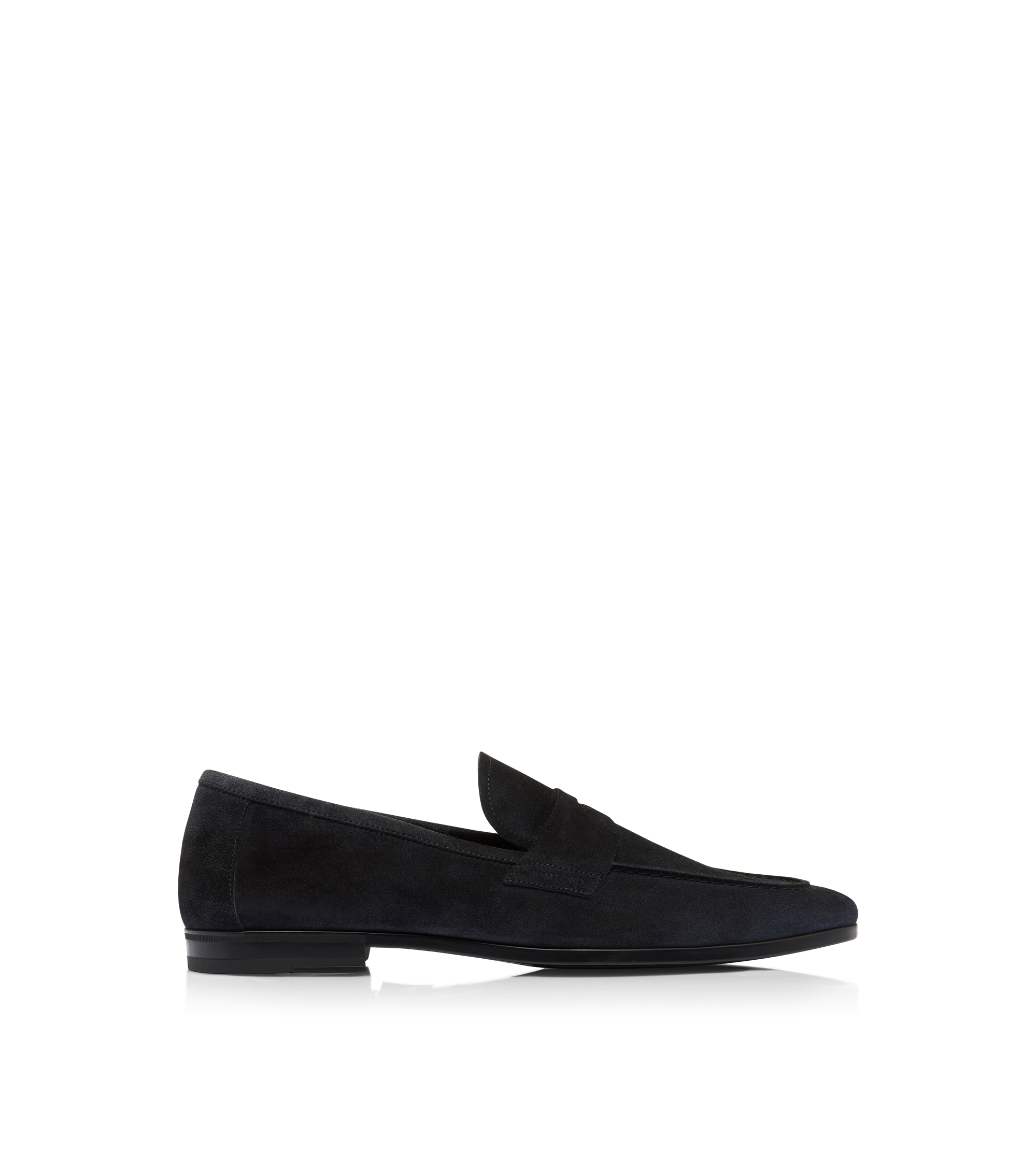 SUEDE SEAN TWISTED BAND LOAFER