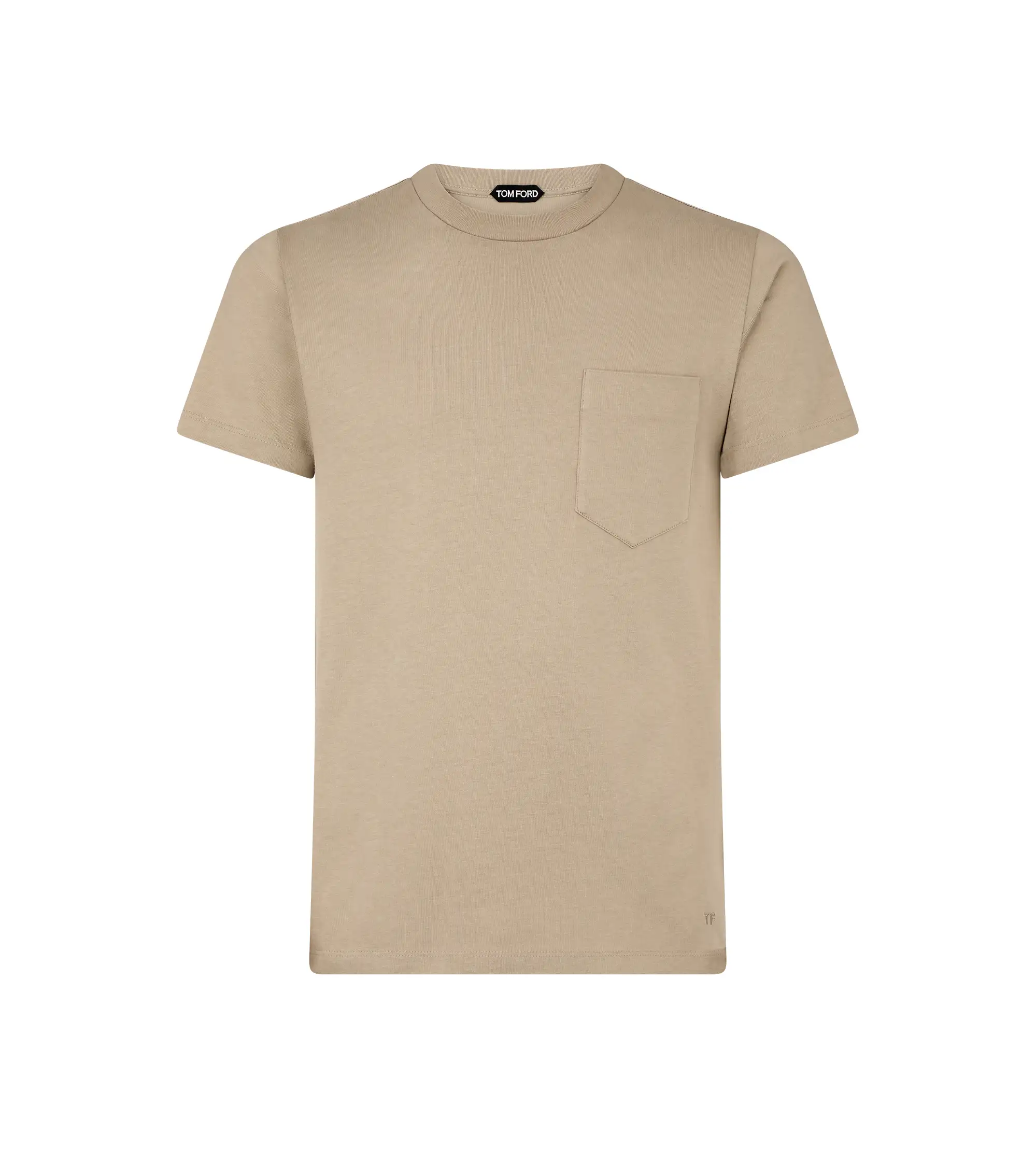 PURE COTTON CREW NECK T-SHIRT