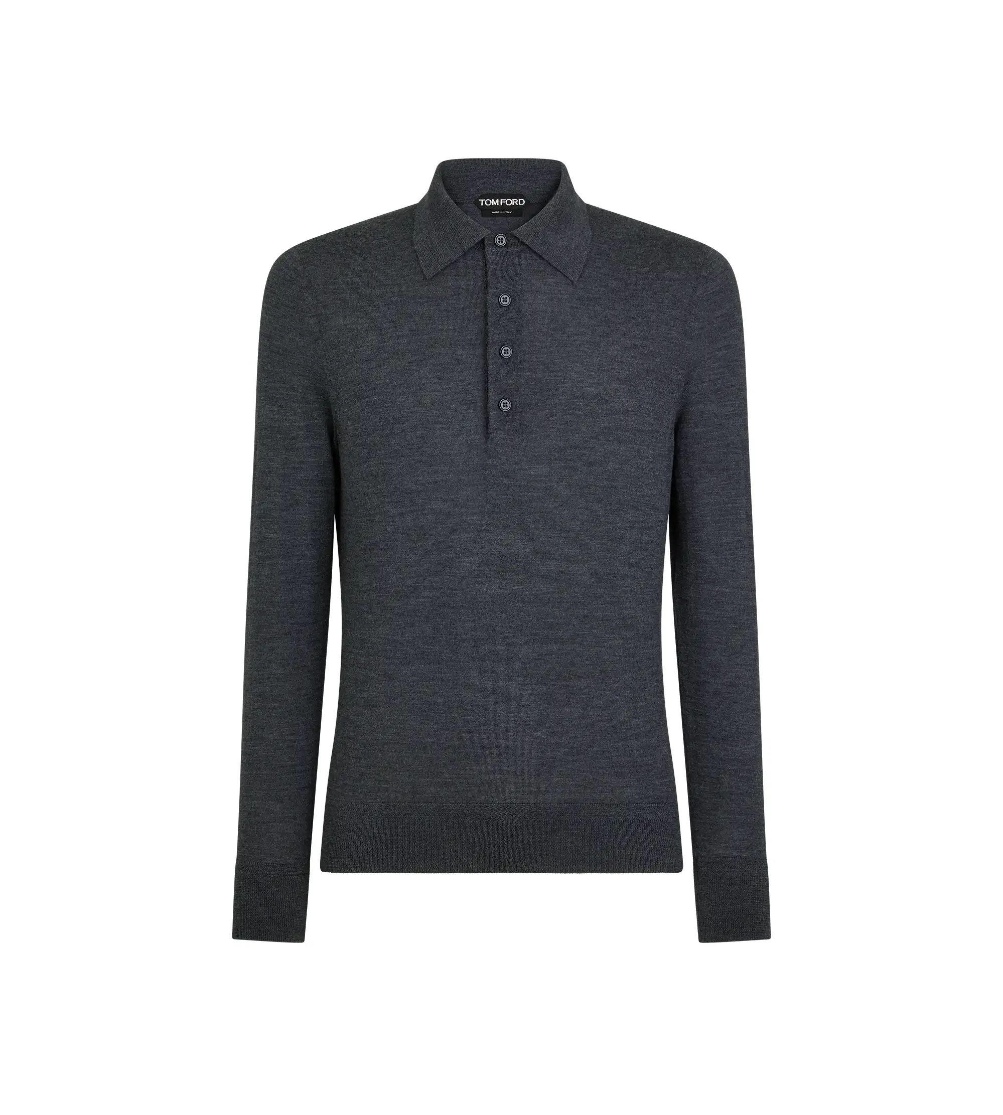 FINE GAUGE PURE WOOL POLO