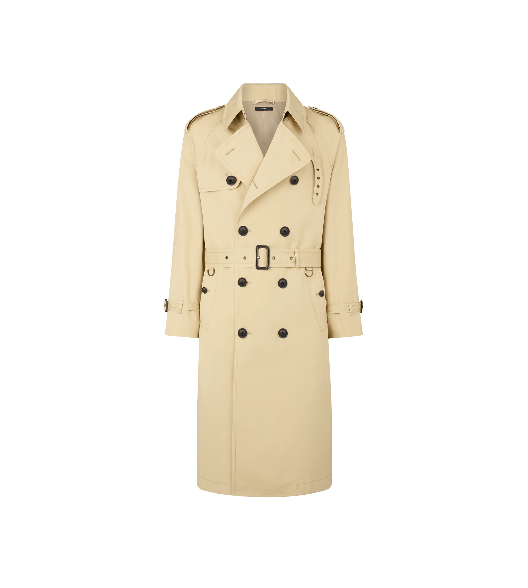 COTTON SILK TRENCH