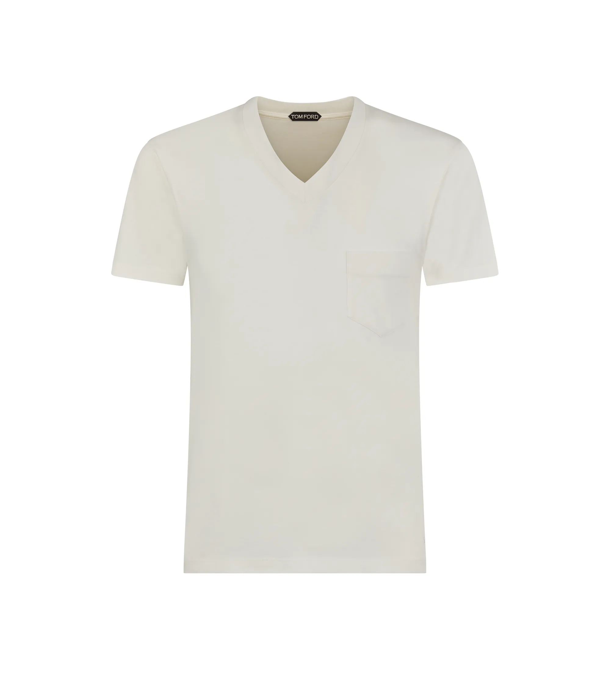 PURE COTTON V-NECK T-SHIRT