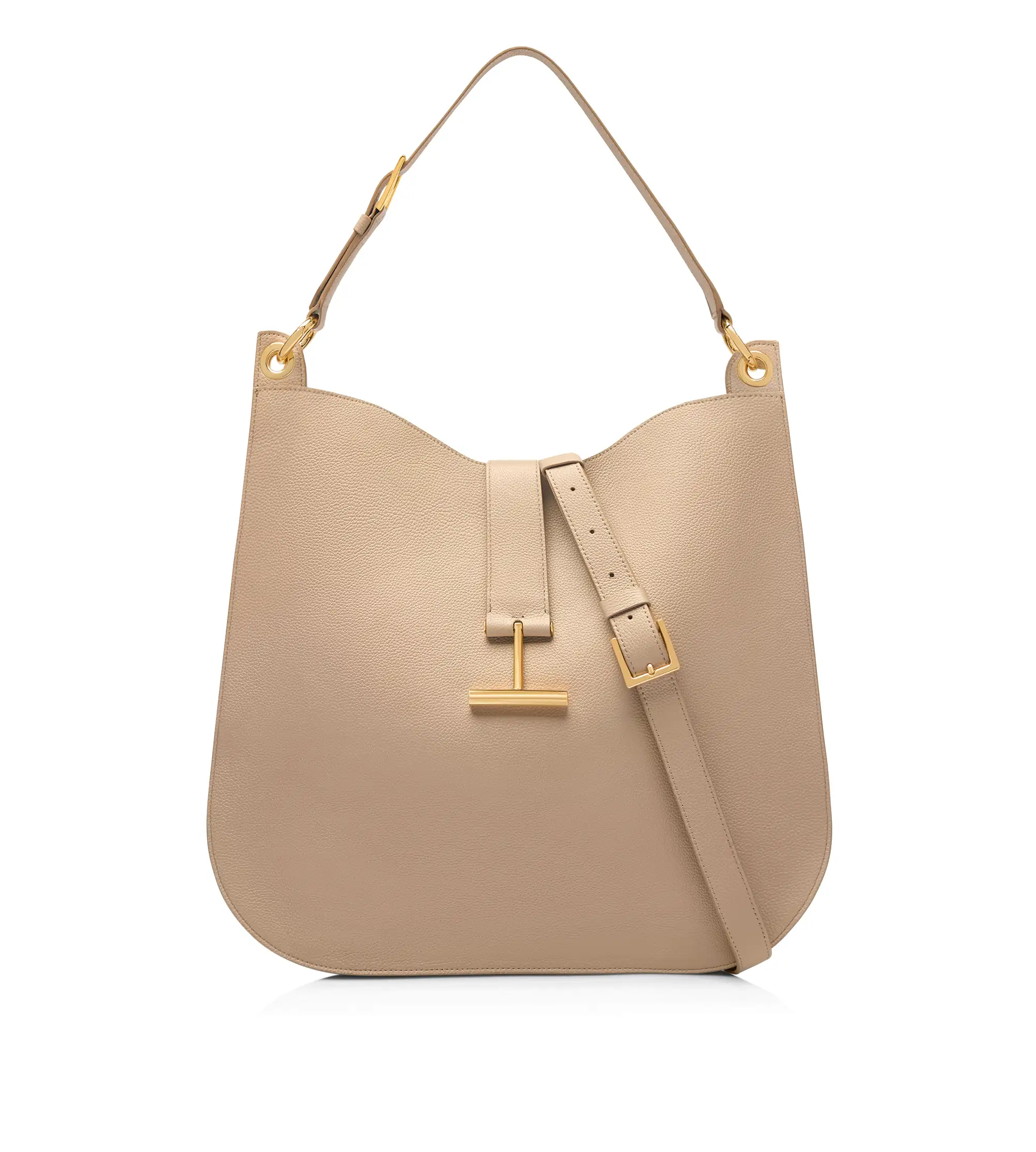 GRAIN LEATHER TARA LARGE CROSSBODY