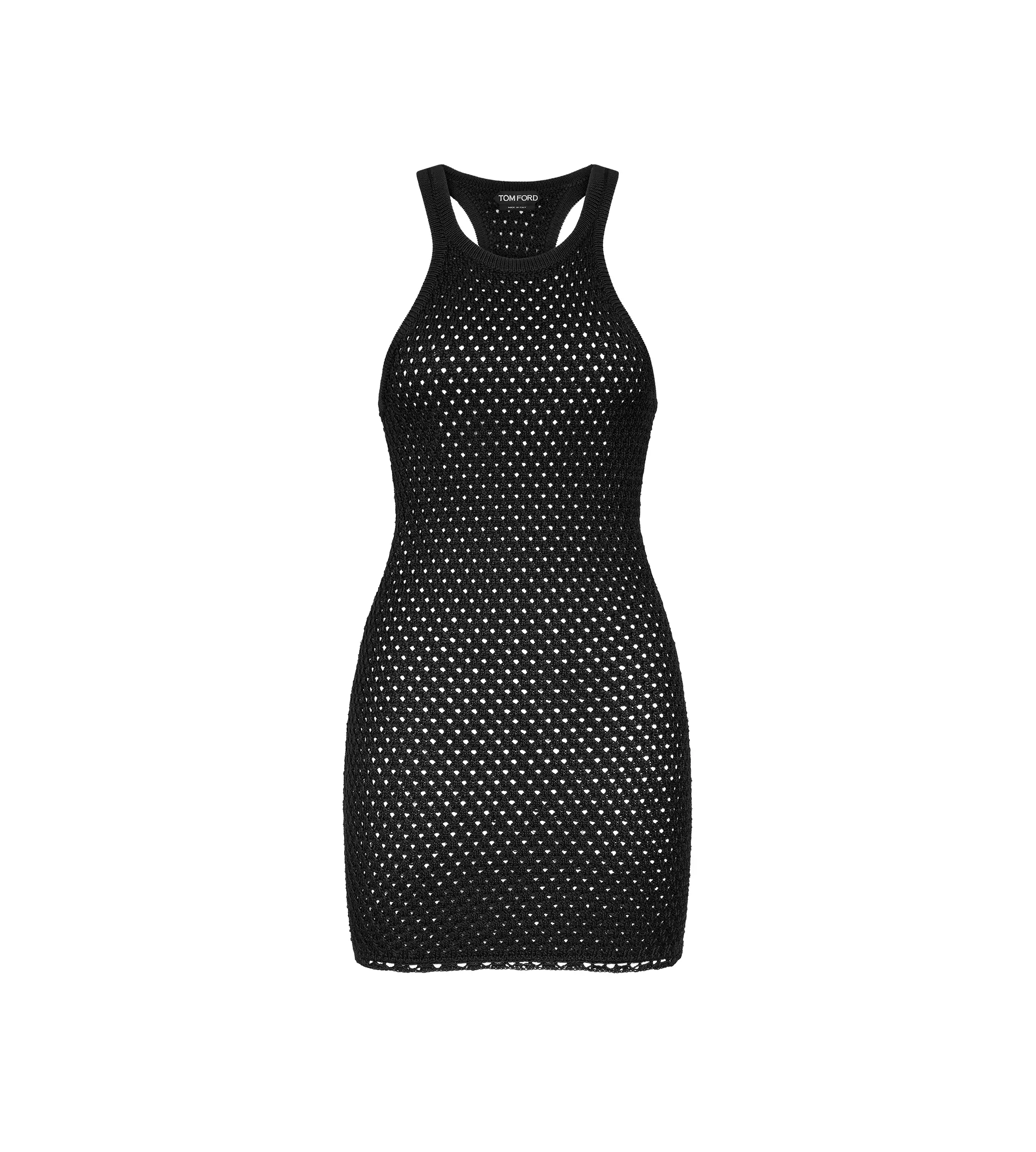 RACERBACK COCKTAIL MINI DRESS