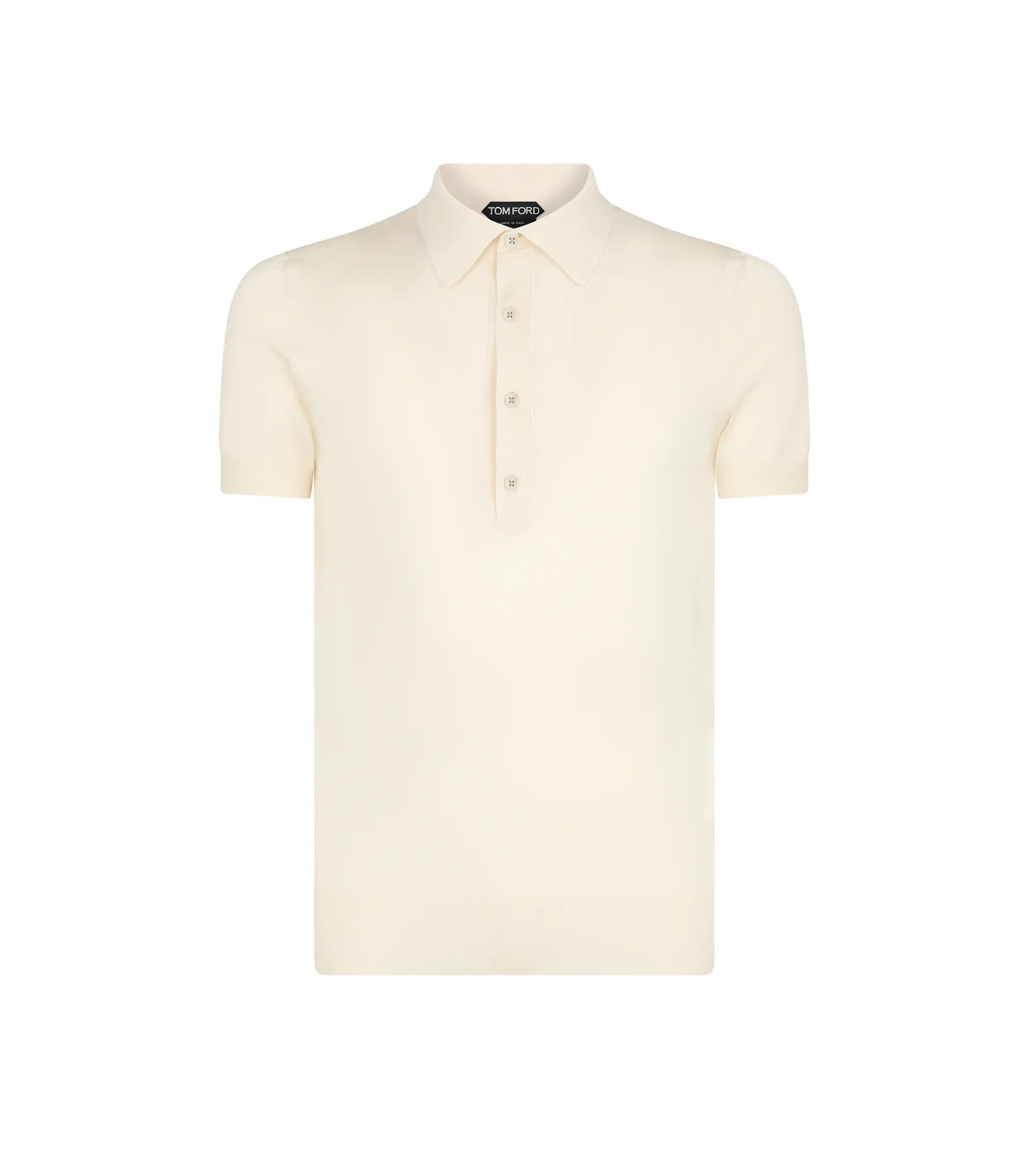 SILK VISCOSE POLO