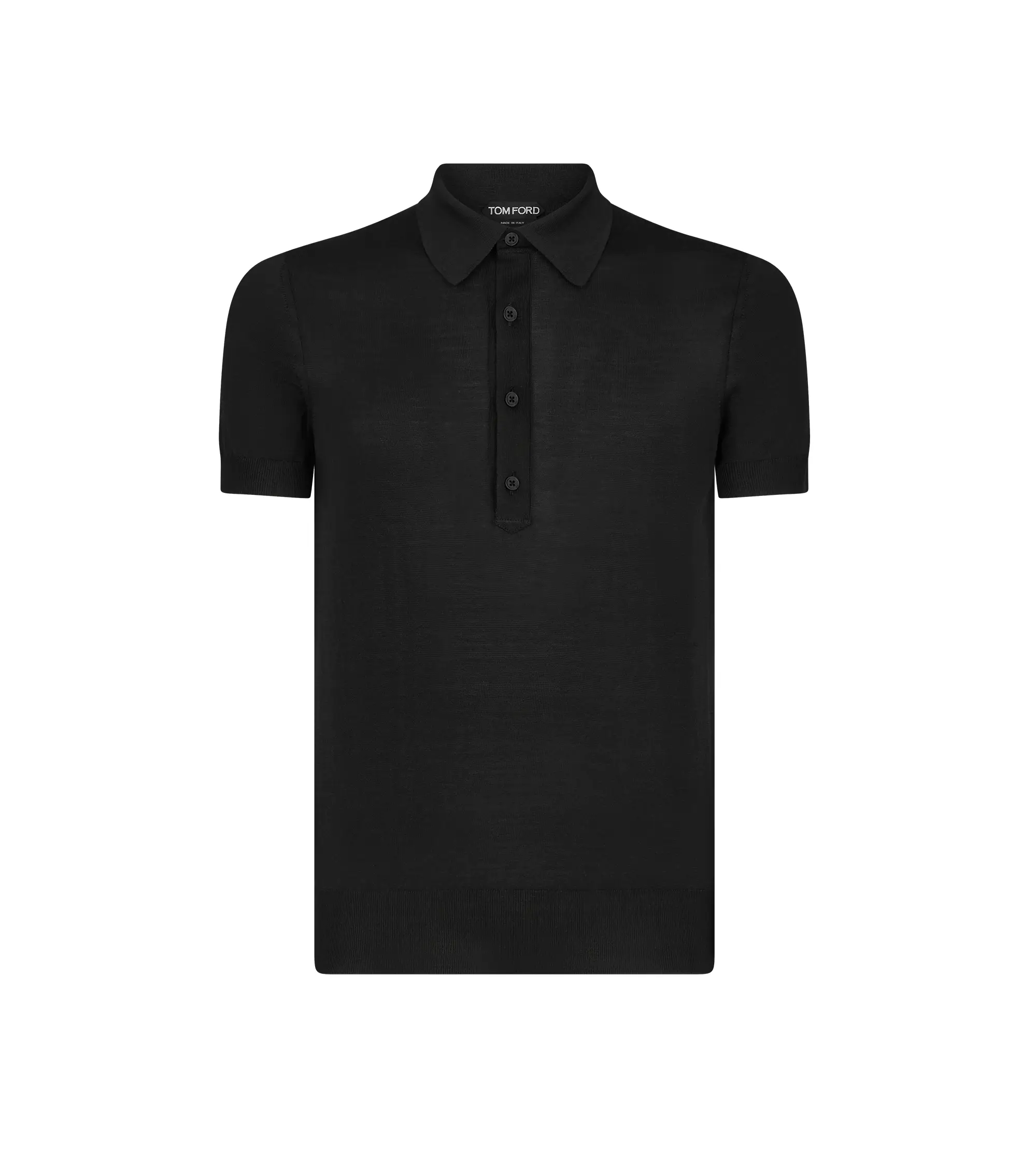 SILK VISCOSE POLO