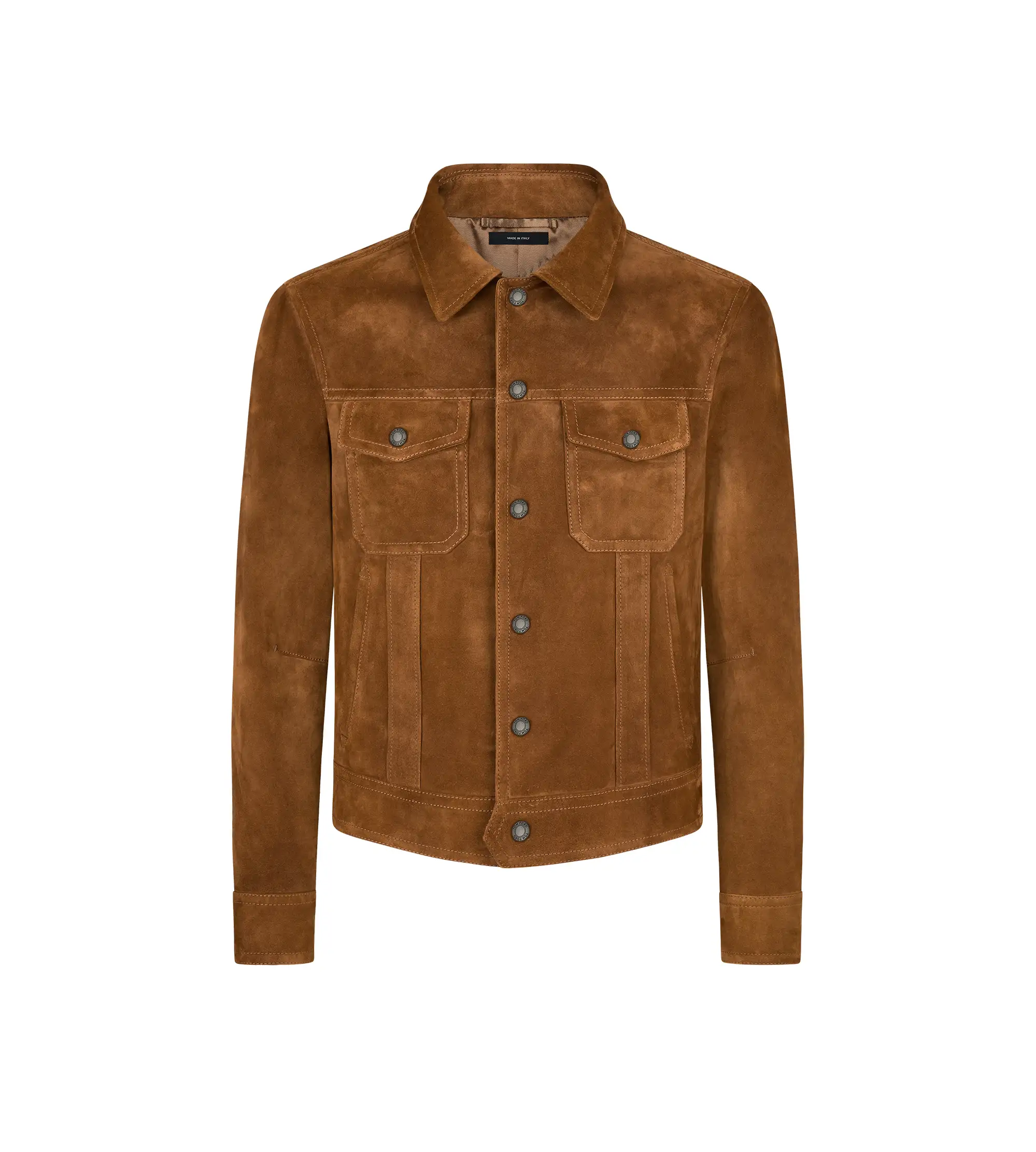 SOFT SUEDE JEAN JACKET