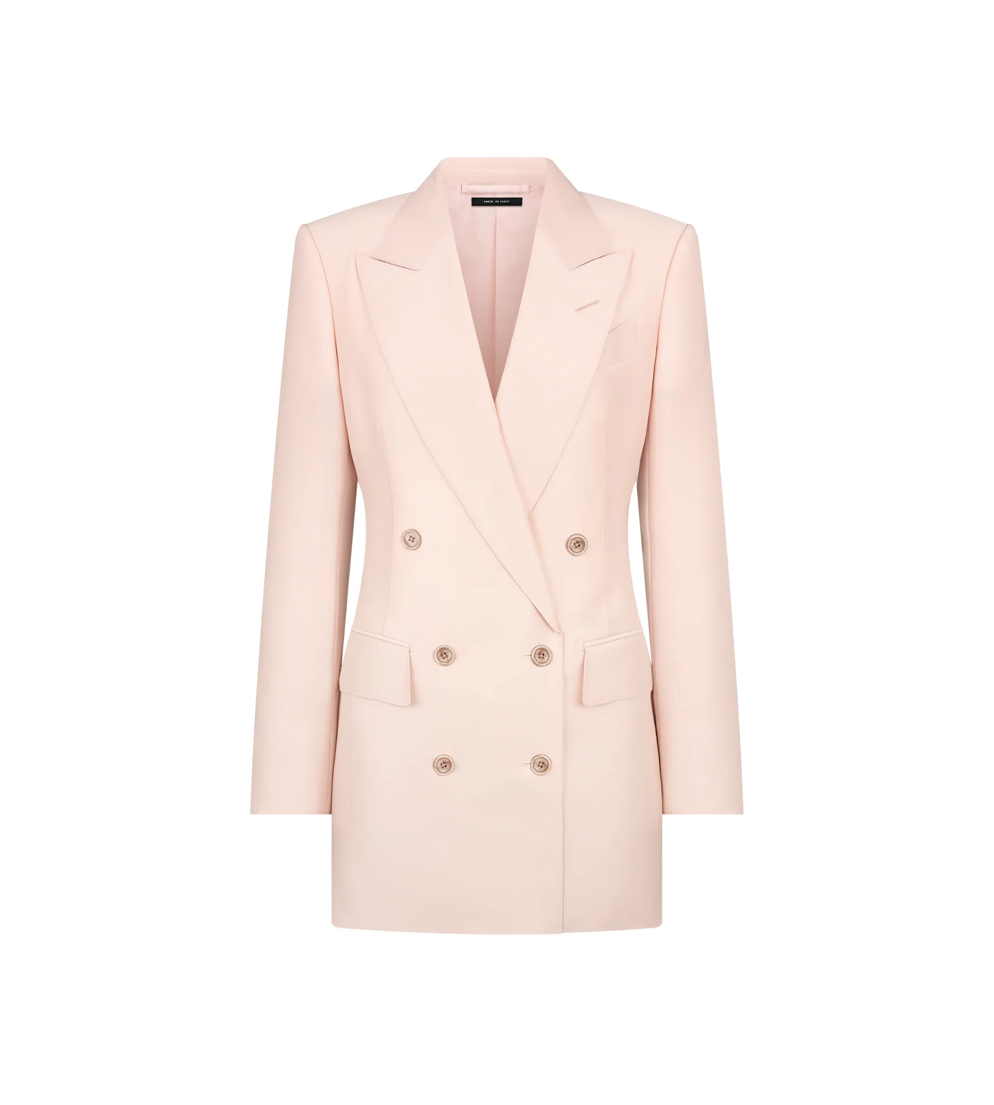 DOUBLE BREASTED PEAK LAPEL JACKET