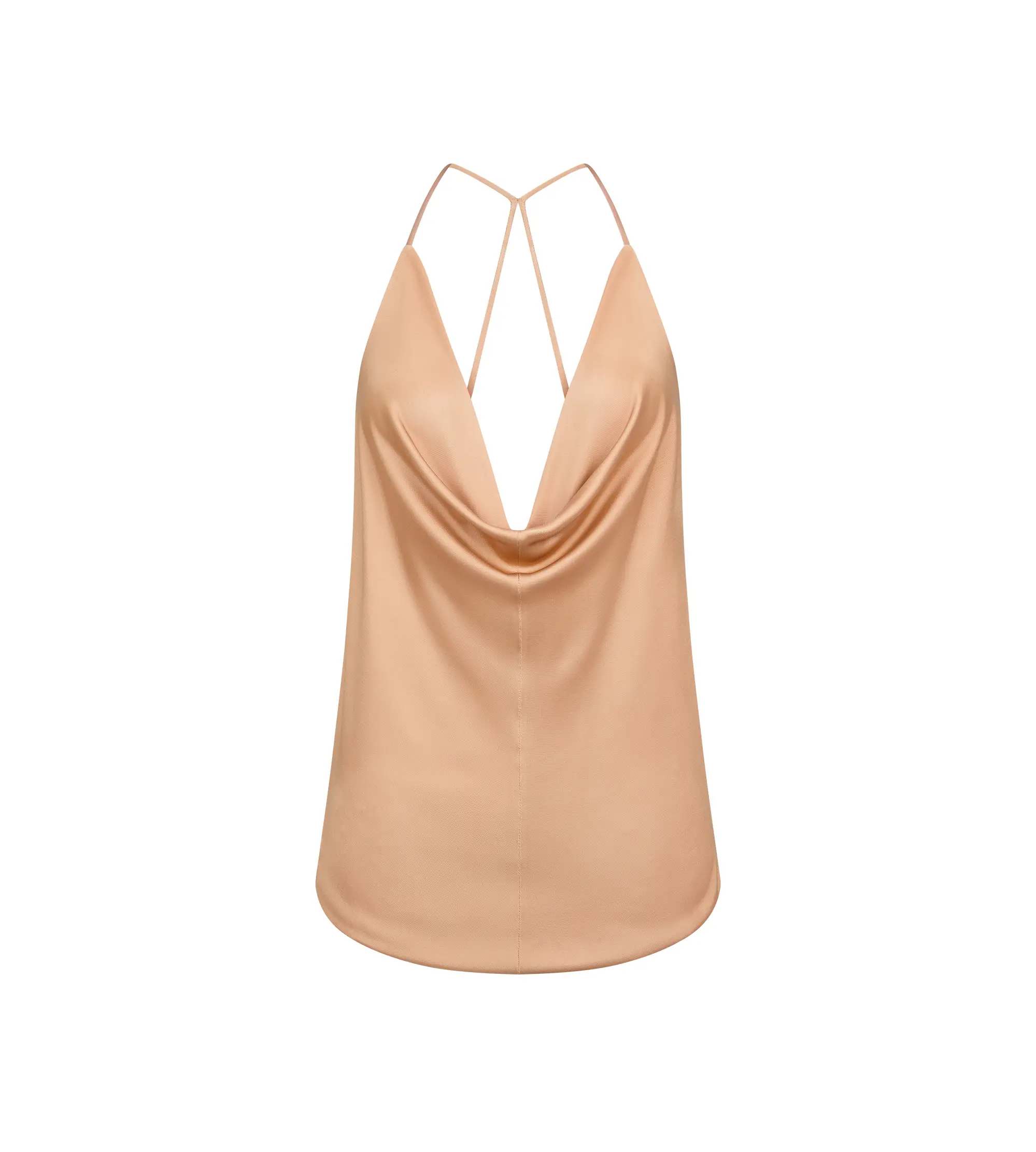 COWL COLLAR TANK TOP